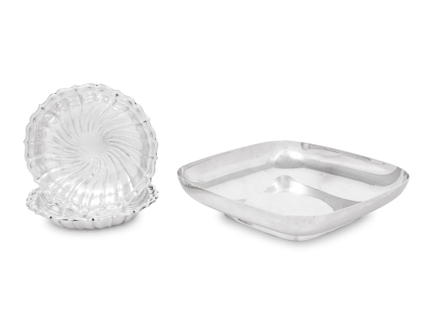 Three American Silver Table Articles