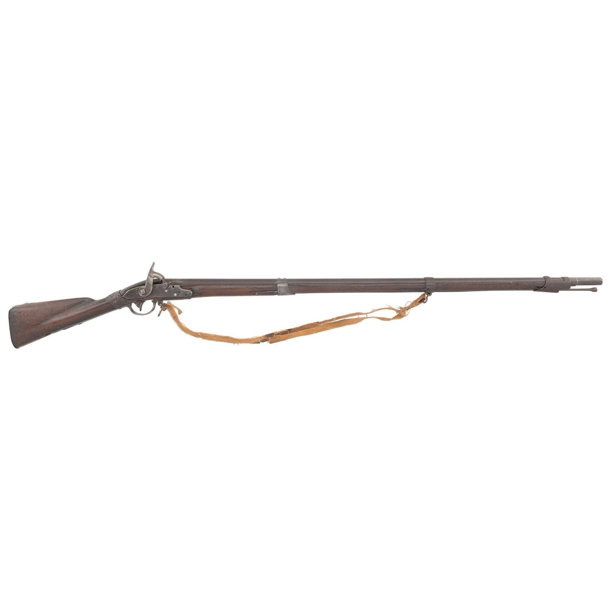 Near Relic Percussion Converted Springfield Model 1795 Musket with Repaired Wrist