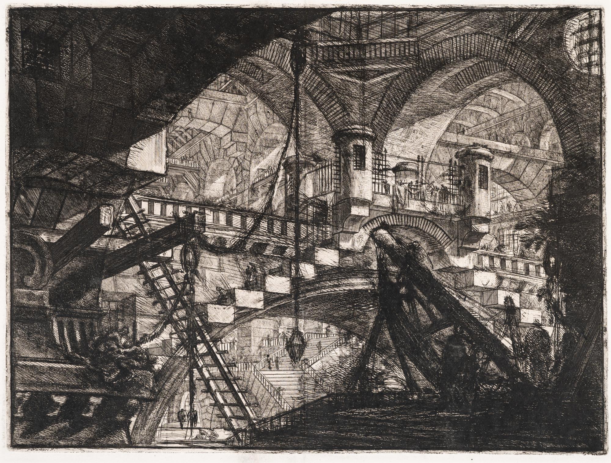 Carceri d'Invenzione (the complete set of 16), 1761