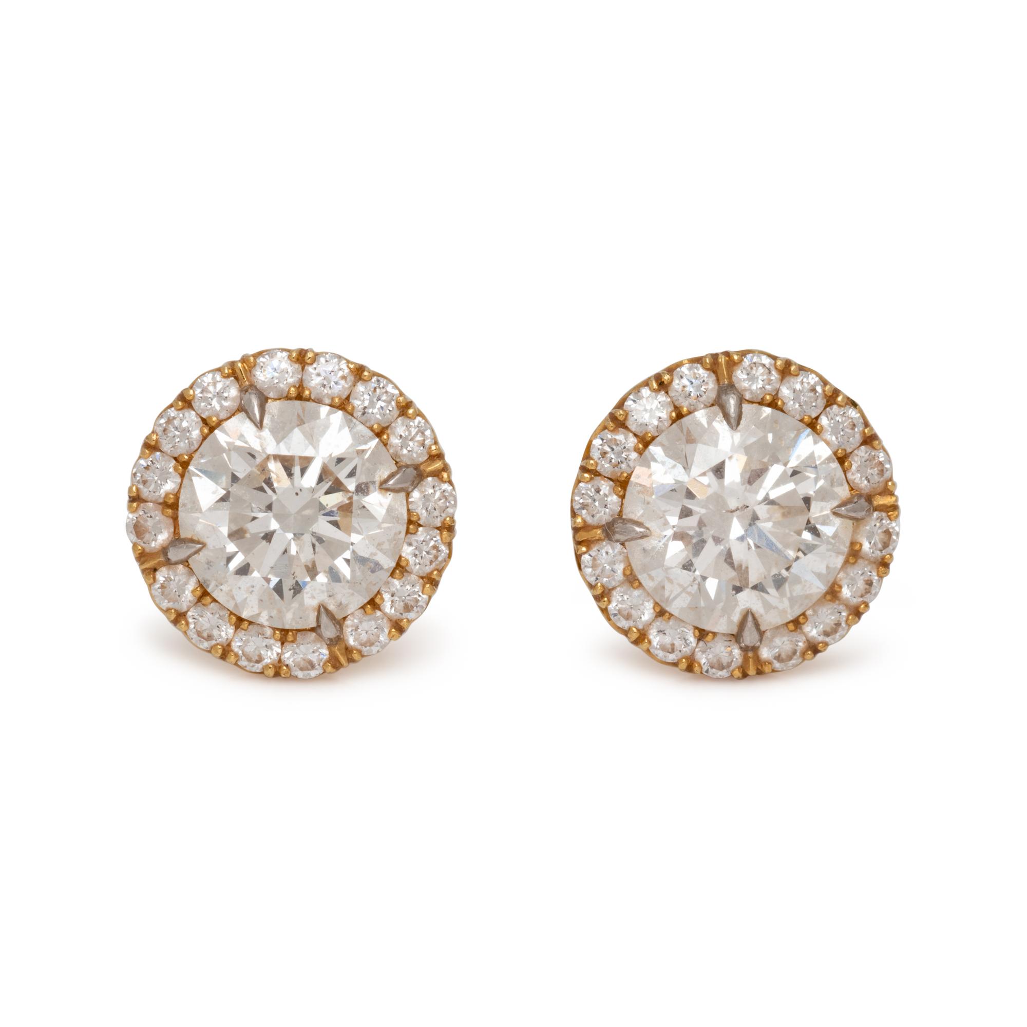 DIAMOND STUD EARRINGS