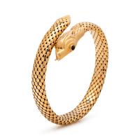 YELLOW GOLD SNAKE BRACELET