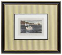 A Group of Four Prints Each 8 1/8 x 11 7/8 inches (visible).