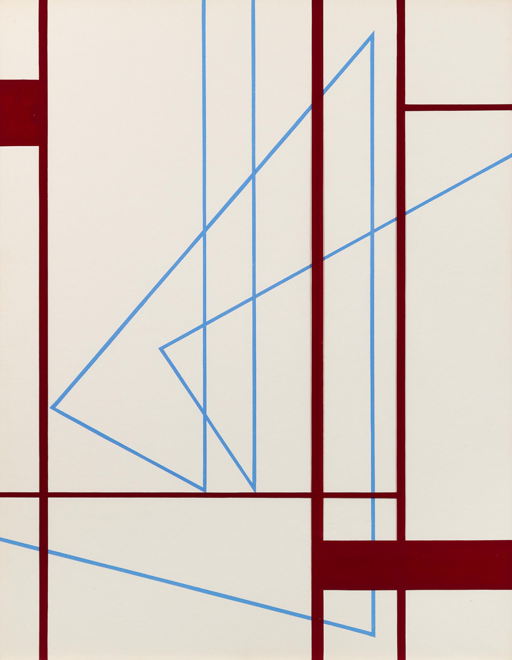 Daniel Massen, (American, 1896-1979), Composition 50.W.8, 1951