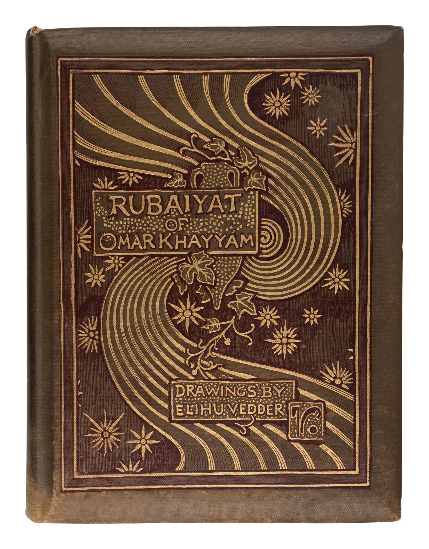 [VEDDER, Elihu (1836-1923), his copy]. VEDDER, Elihu, illustrator. The Rubaiyat of Omar Khayyam: The Astronomer-Poet of Persia. Boston: The Riverside Press, [1894].