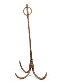 An Iron Boat Anchor