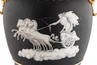 A Rörstrand Monumental Painted and Parcel-Gilt Porcelain Urn