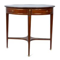 A Continental Neoclassical Bronze Mounted Mahogany Table — 20TH CENTURY