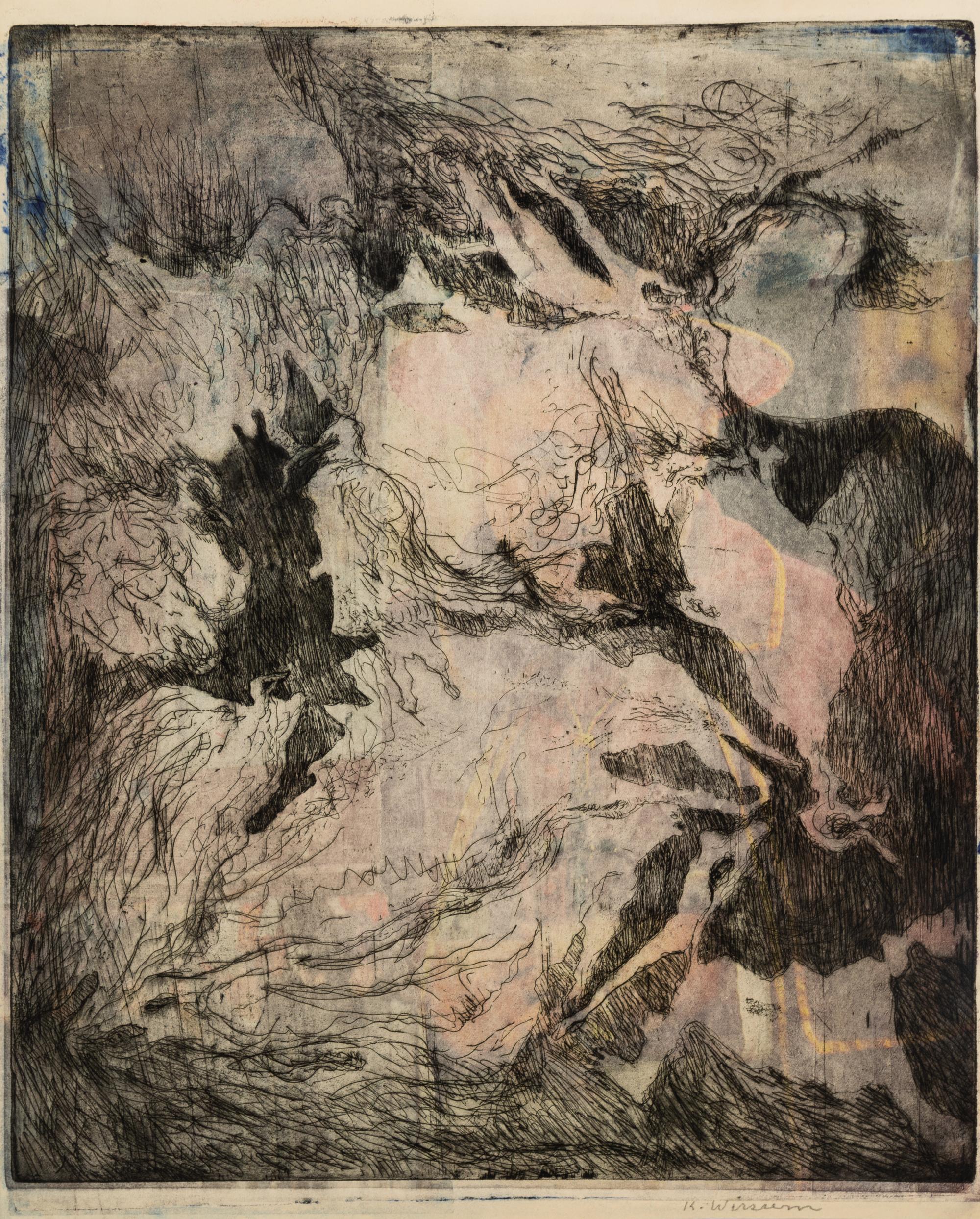 Karl Wirsum, (American, b. 1939), Untitled, c. 1960 (a group of ten works) ***LOST AND DAMAGED***