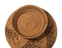 Yokut Chalice-Shaped Polychrome Basket