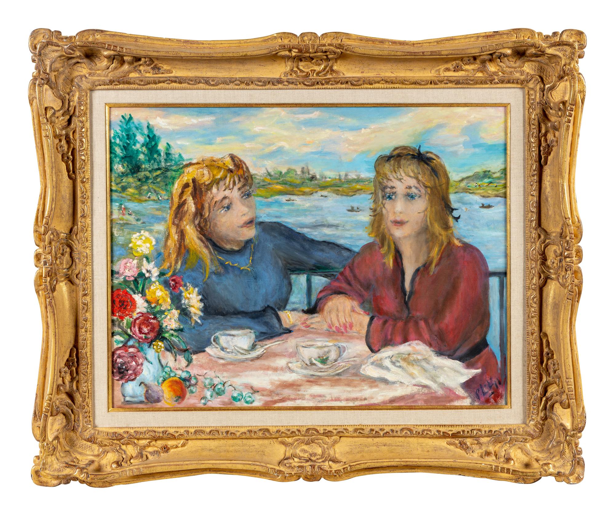 Sisters, Central Park, Teatime on the Terrace