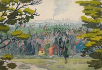Untitled (May Landscape) , May 28, 1916