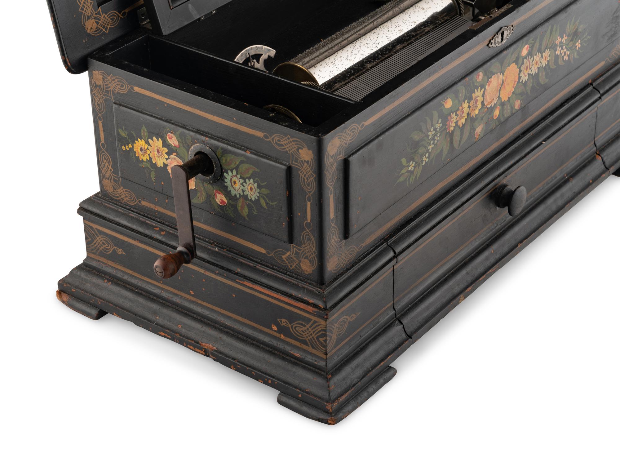 A Paillard Gloria Interchangeable Music Box