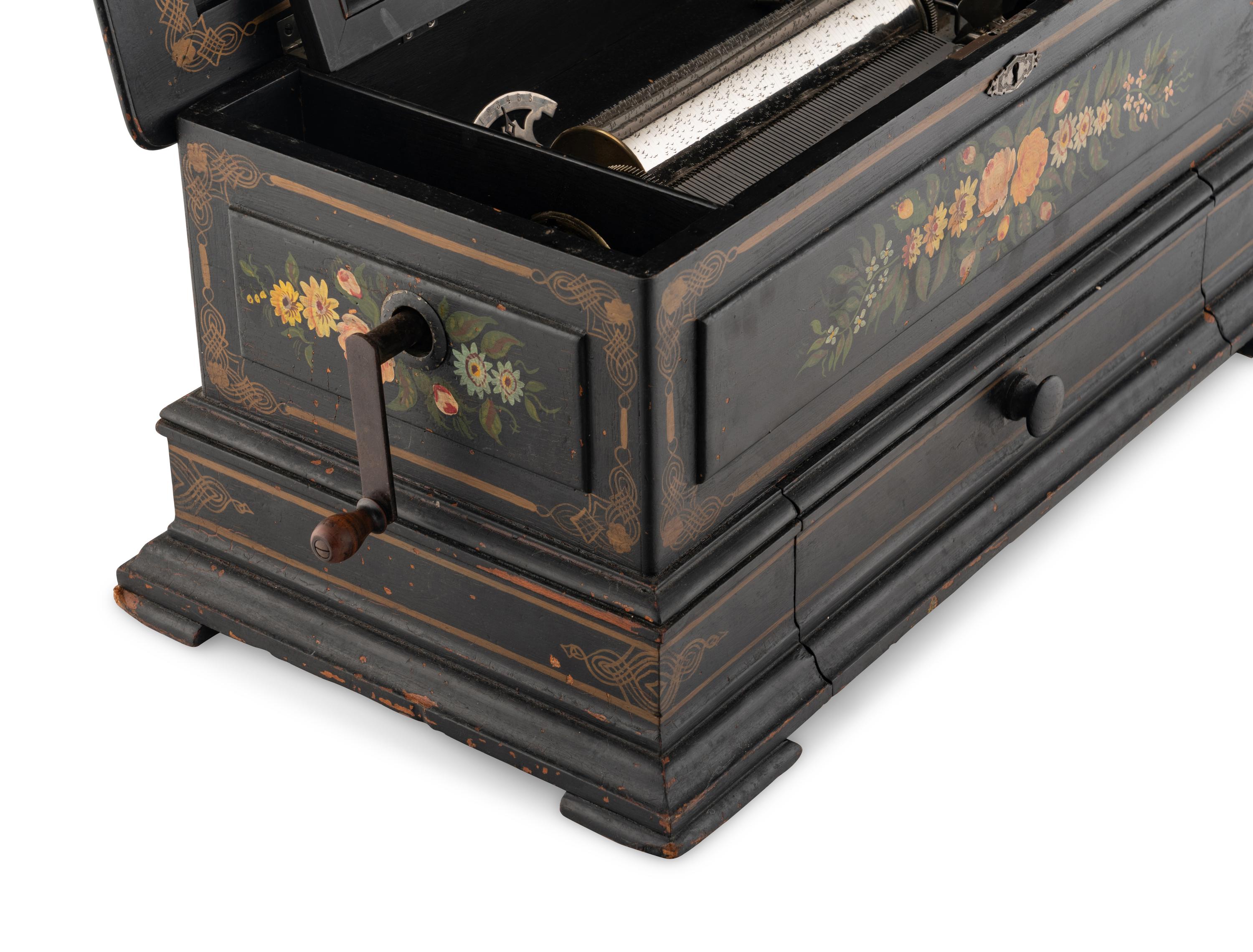A Paillard Gloria Interchangeable Music Box