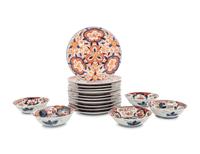16 Japanese Imari Porcelain Plates