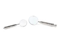 Two Silver-Plate Hand Magnifiers