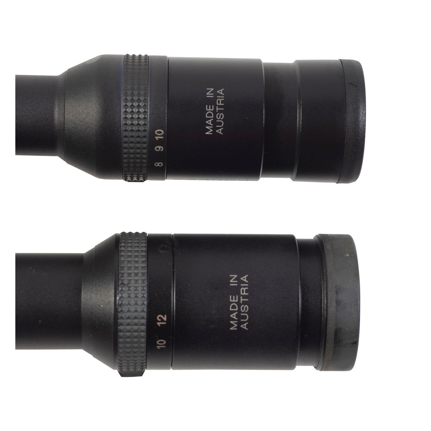 Lot of 2 Kahles Scopes: 3.5-10x50 and 3-12x56
