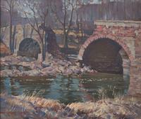 Arthur Meltzer (American, 1893–1989) - Broken Bridge
