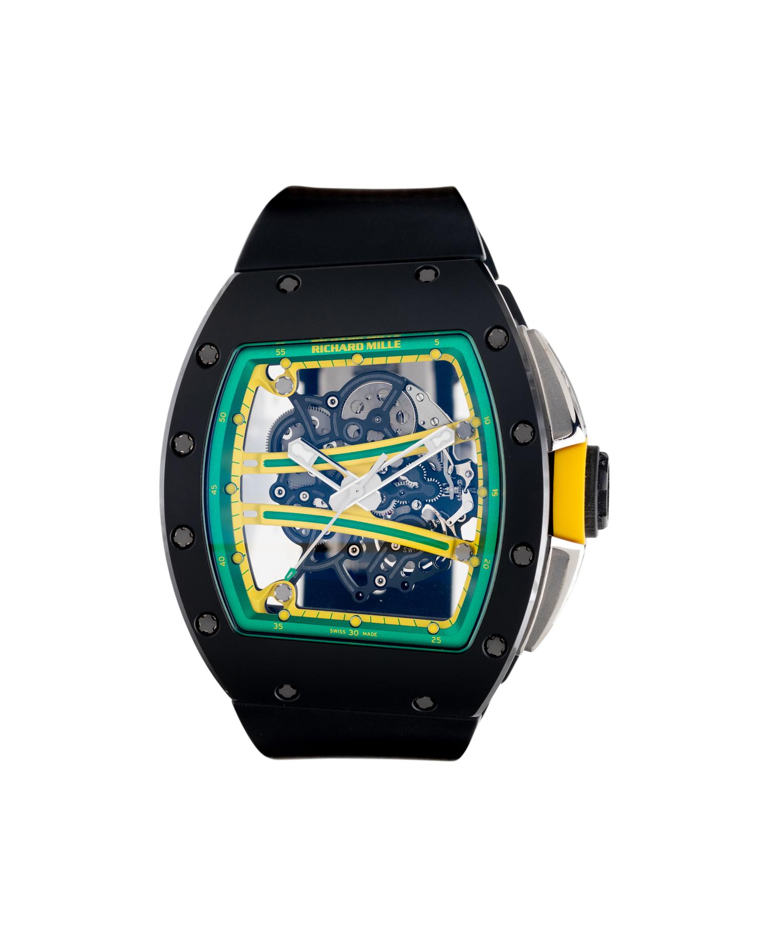 A SPECTACULAR RICHARD MILLE, REF. RM61-01 CERAMIC 'YOHAN BLAKE' WATCH