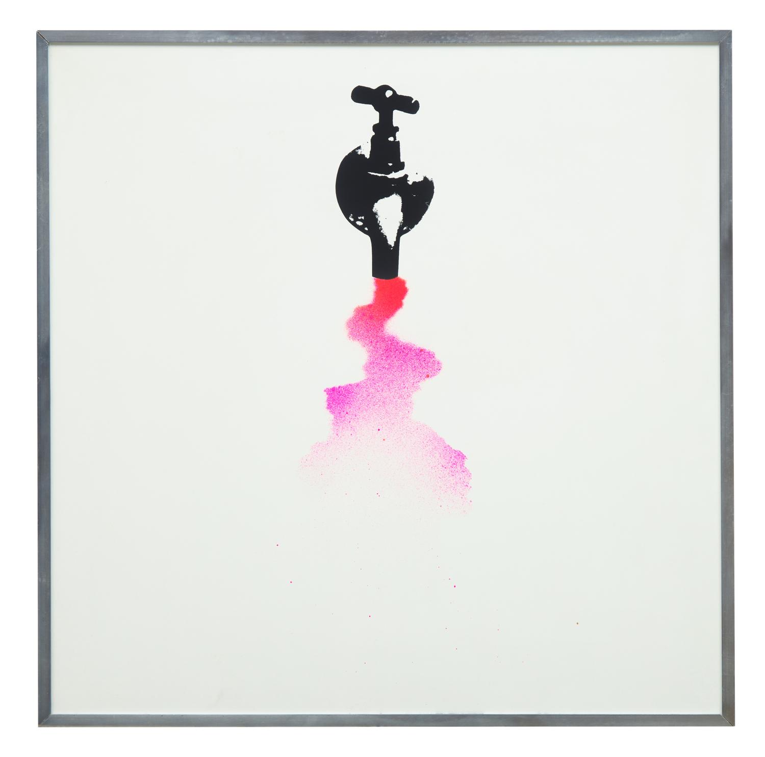 Rapporto sull'Acqua , (four panels), 1970