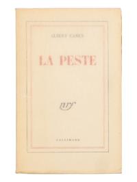 CAMUS, Albert (1913-1960). La Peste . Paris: Gallimard, 1947.
