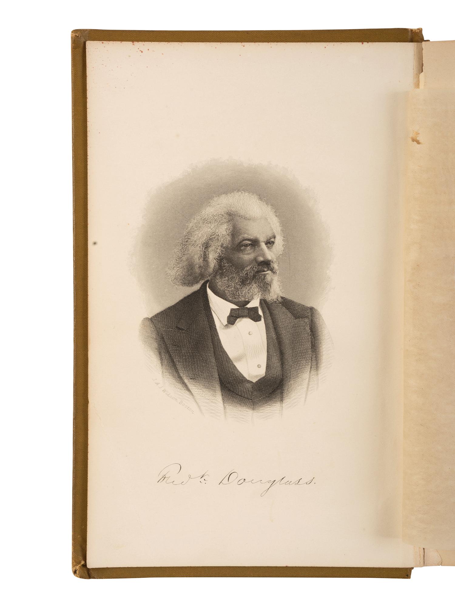 DOUGLASS, Frederick (ca 1818-1895). The Life and Times of Frederick Douglass, Written By Himself. His Early Life as a Slave, His Escape From Bondage, and His Complete History of the Present Time . Hartford, CT: Park Publishing Co., 1882.