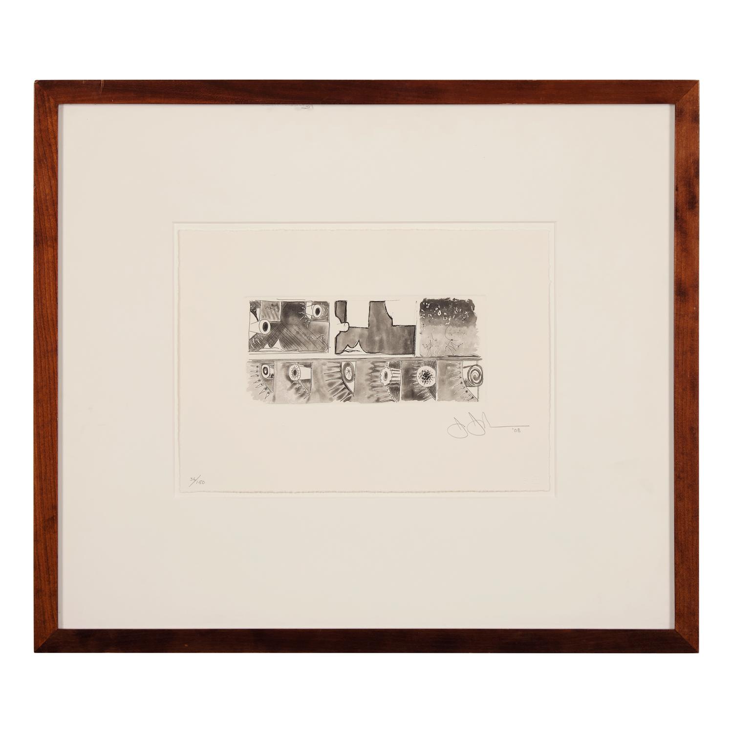 Jasper Johns (American, b. 1930) — Untitled (from Artists for Obama), 2008