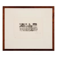 Jasper Johns (American, b. 1930) — Untitled (from Artists for Obama), 2008