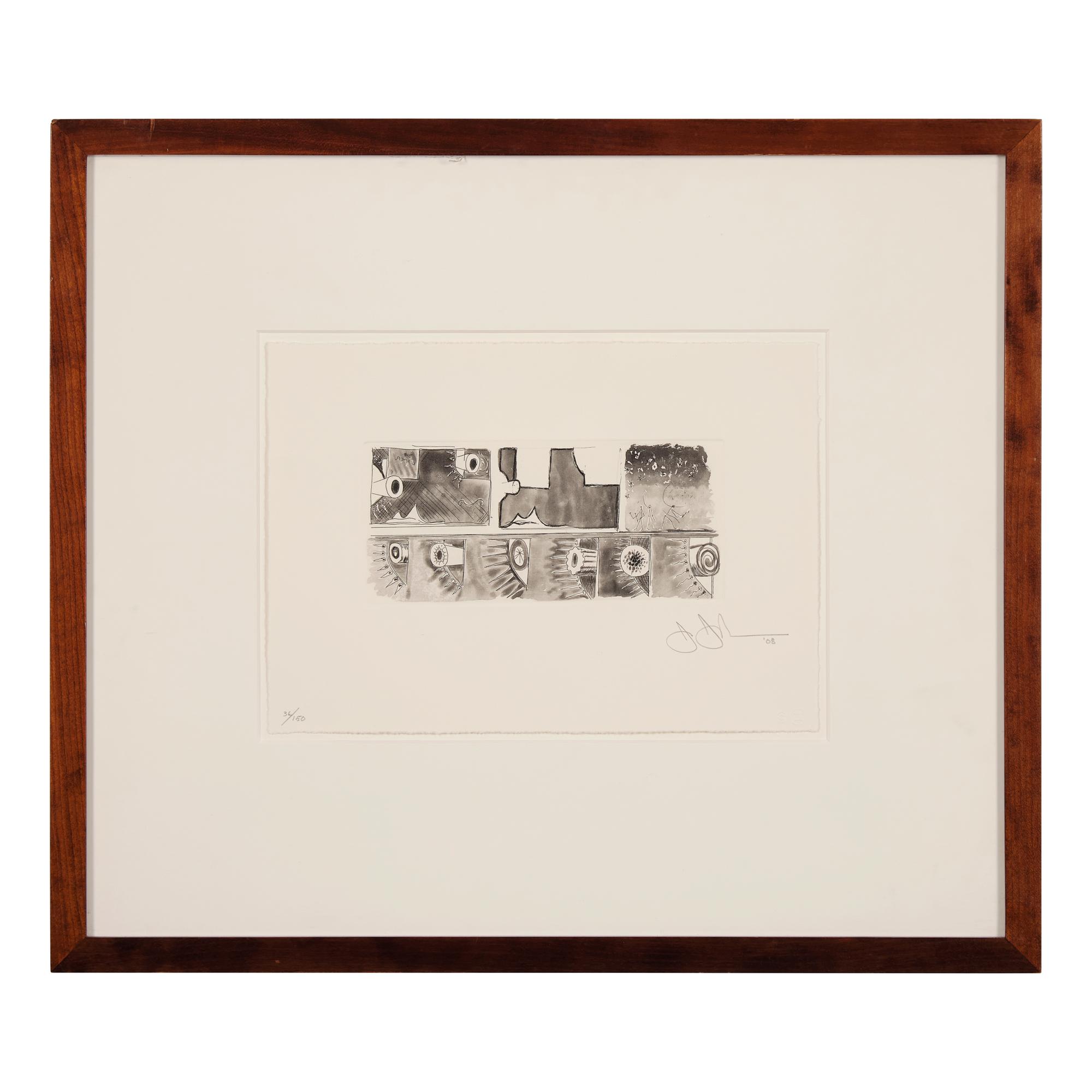 Jasper Johns (American, b. 1930) — Untitled (from Artists for Obama), 2008