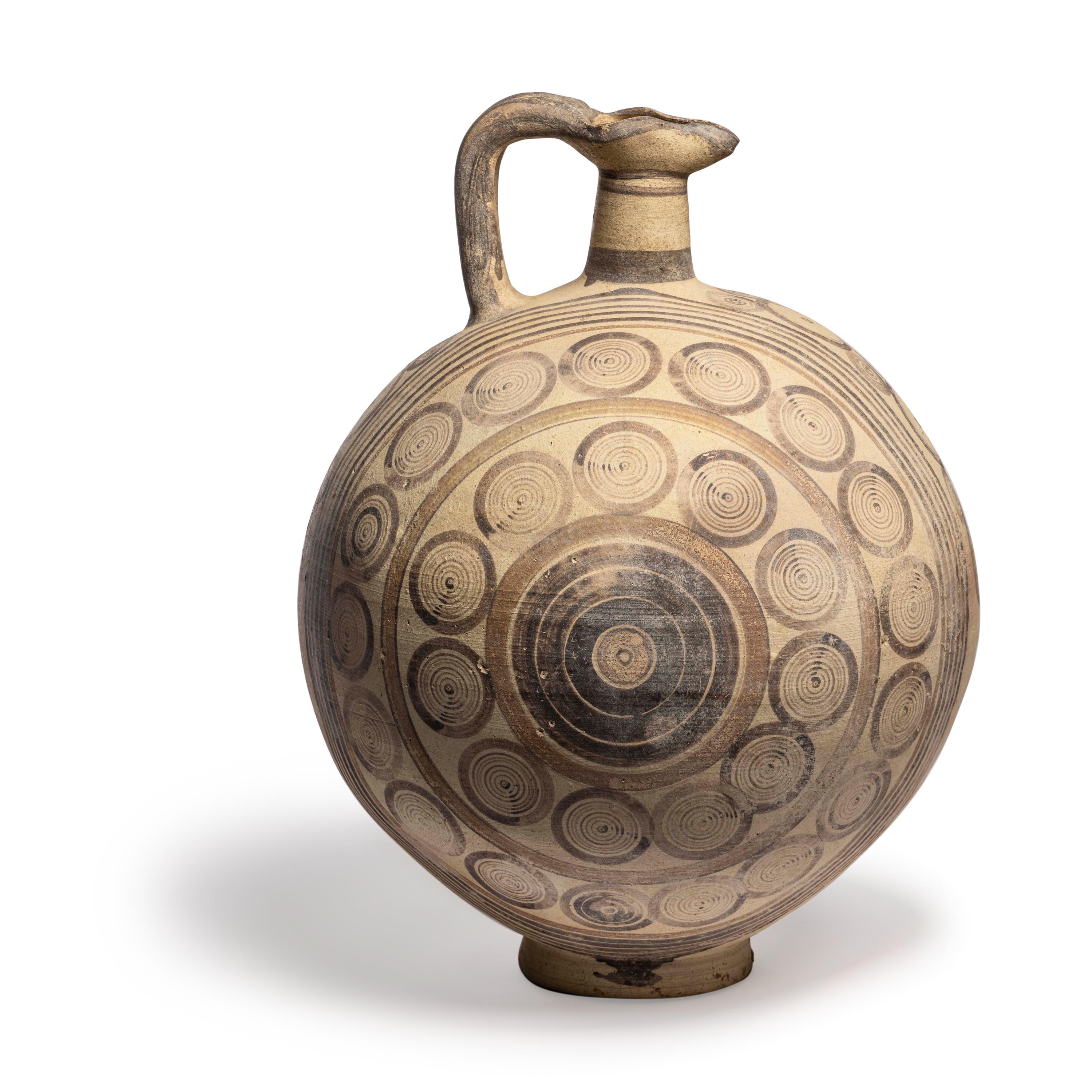 A Cypriot Bichrome-Ware Jug