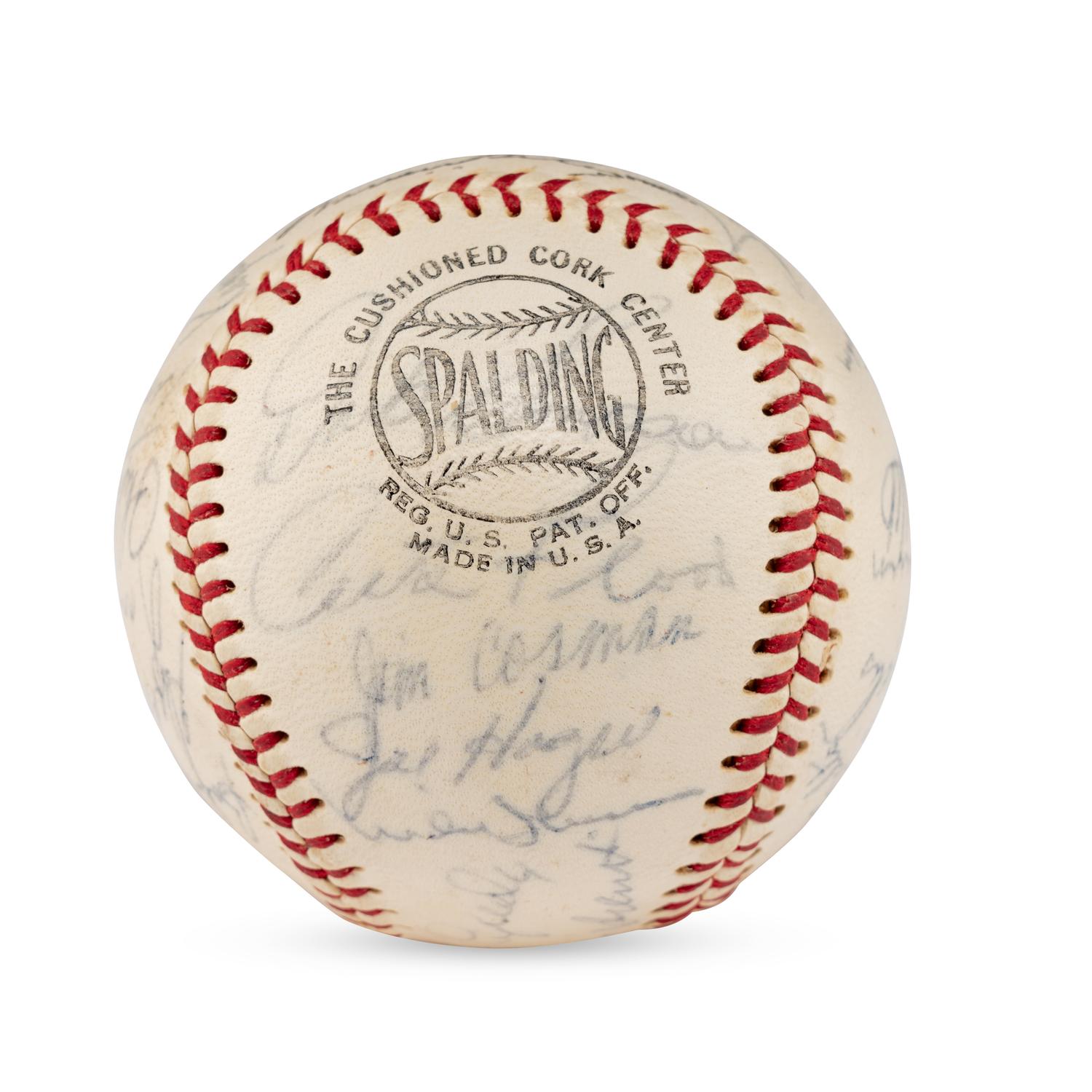 A 1968 St. Louis Cardinals Team Signed Autograph Baseball Featuring Roger Maris (Beckett Authentication Services)