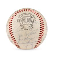 A 1968 St. Louis Cardinals Team Signed Autograph Baseball Featuring Roger Maris (Beckett Authentication Services)