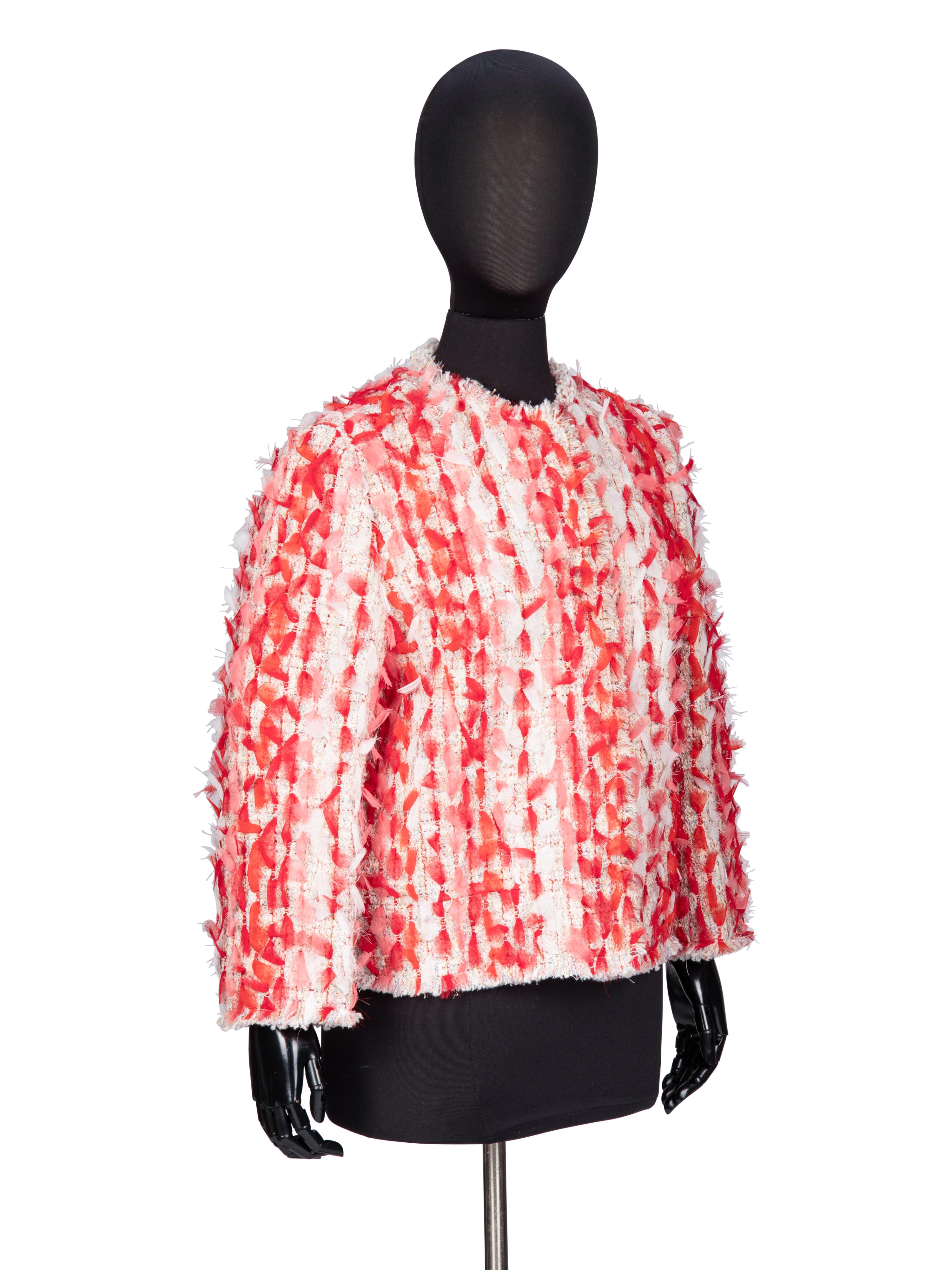 Alexander McQueen, Frayed Tweed Jacket
