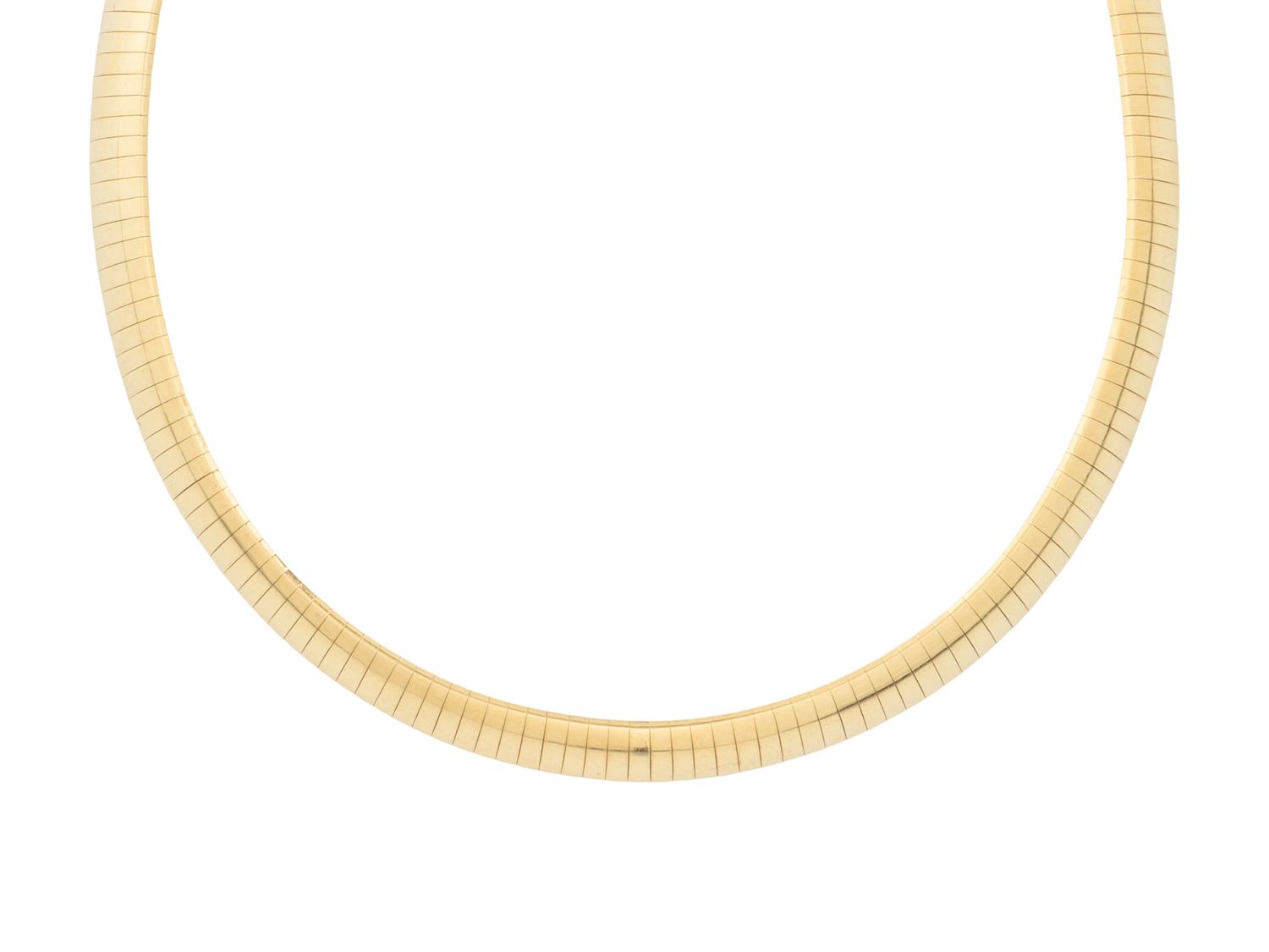YELLOW GOLD NECKLACE