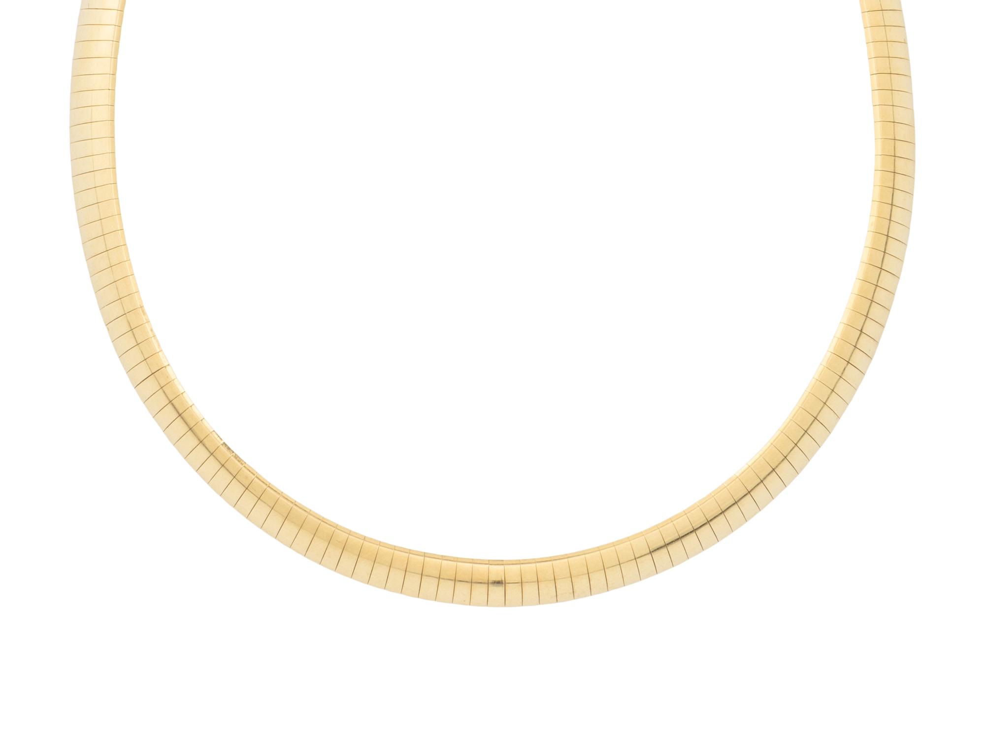 YELLOW GOLD NECKLACE