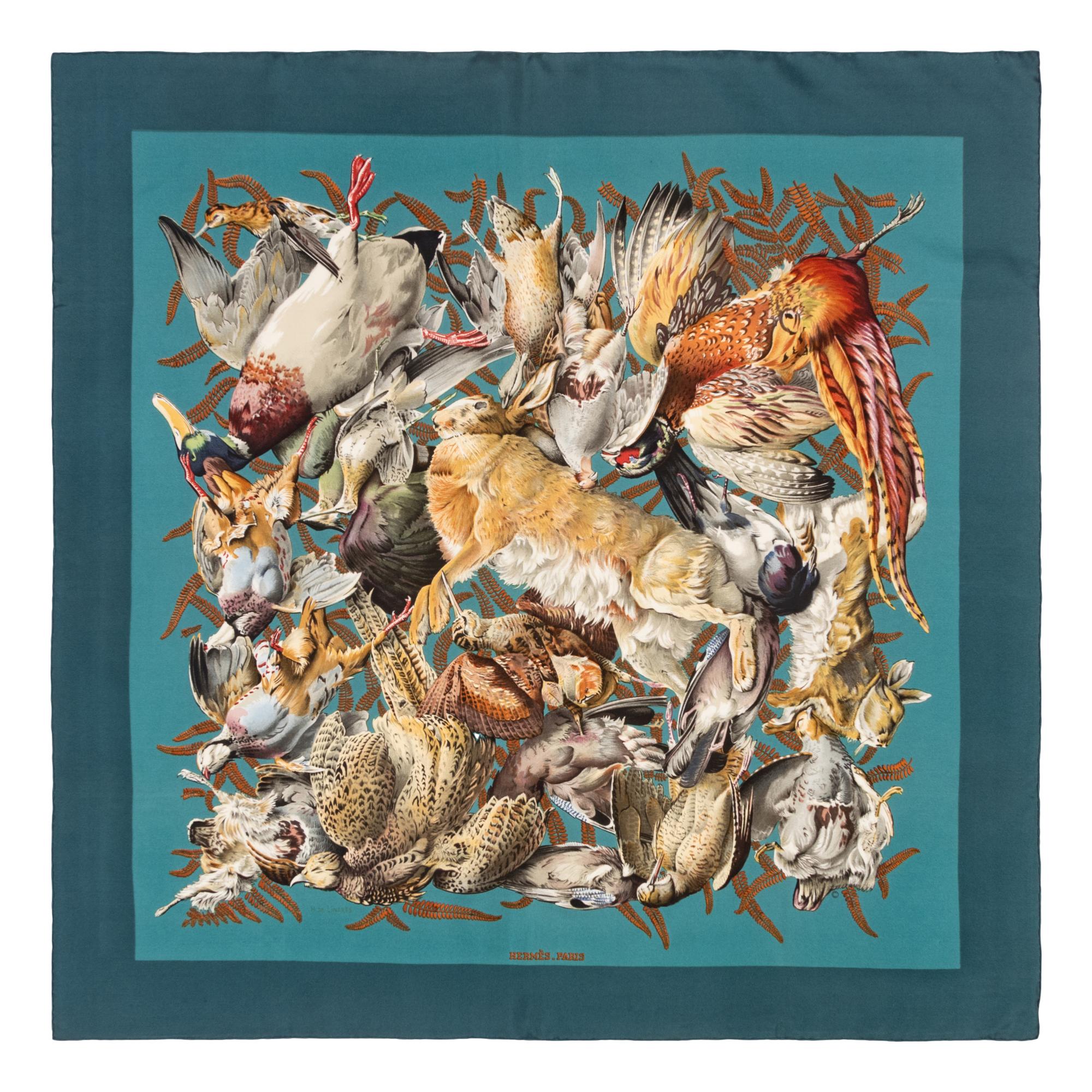 Three Hermès Scarves