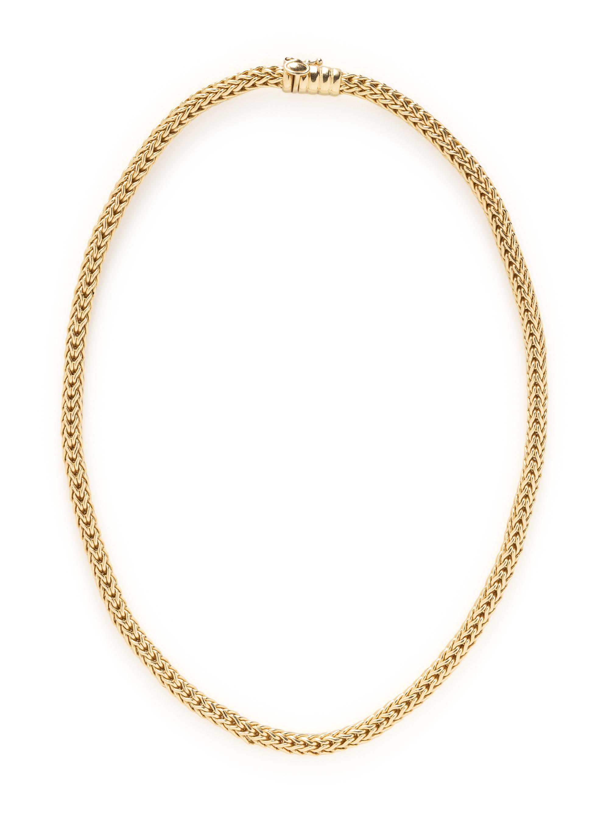 YELLOW GOLD NECKLACE