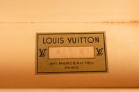 Two Louis Vuitton Alzer Suitcases, Mid 20th Century