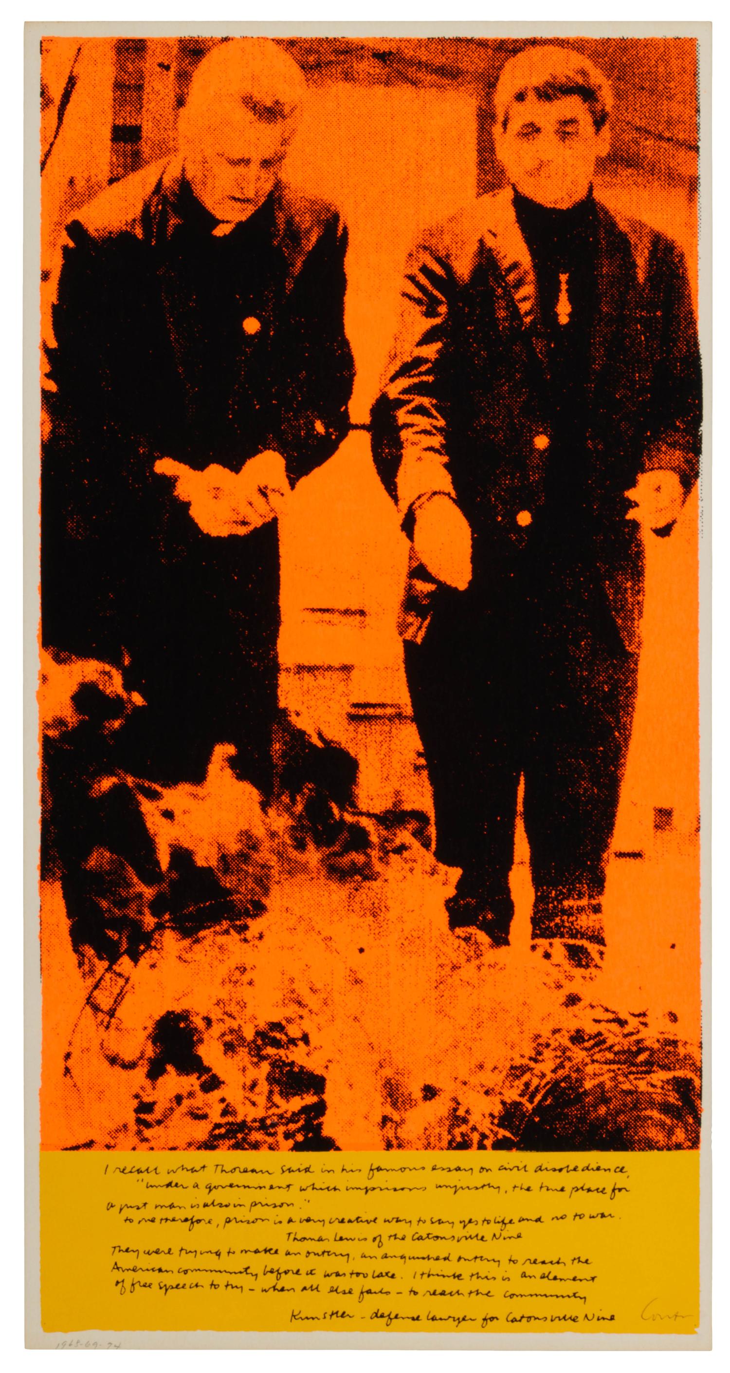 Vietnam, Phil and Dan, Why Do You Not Think of Him (a group of three prints)