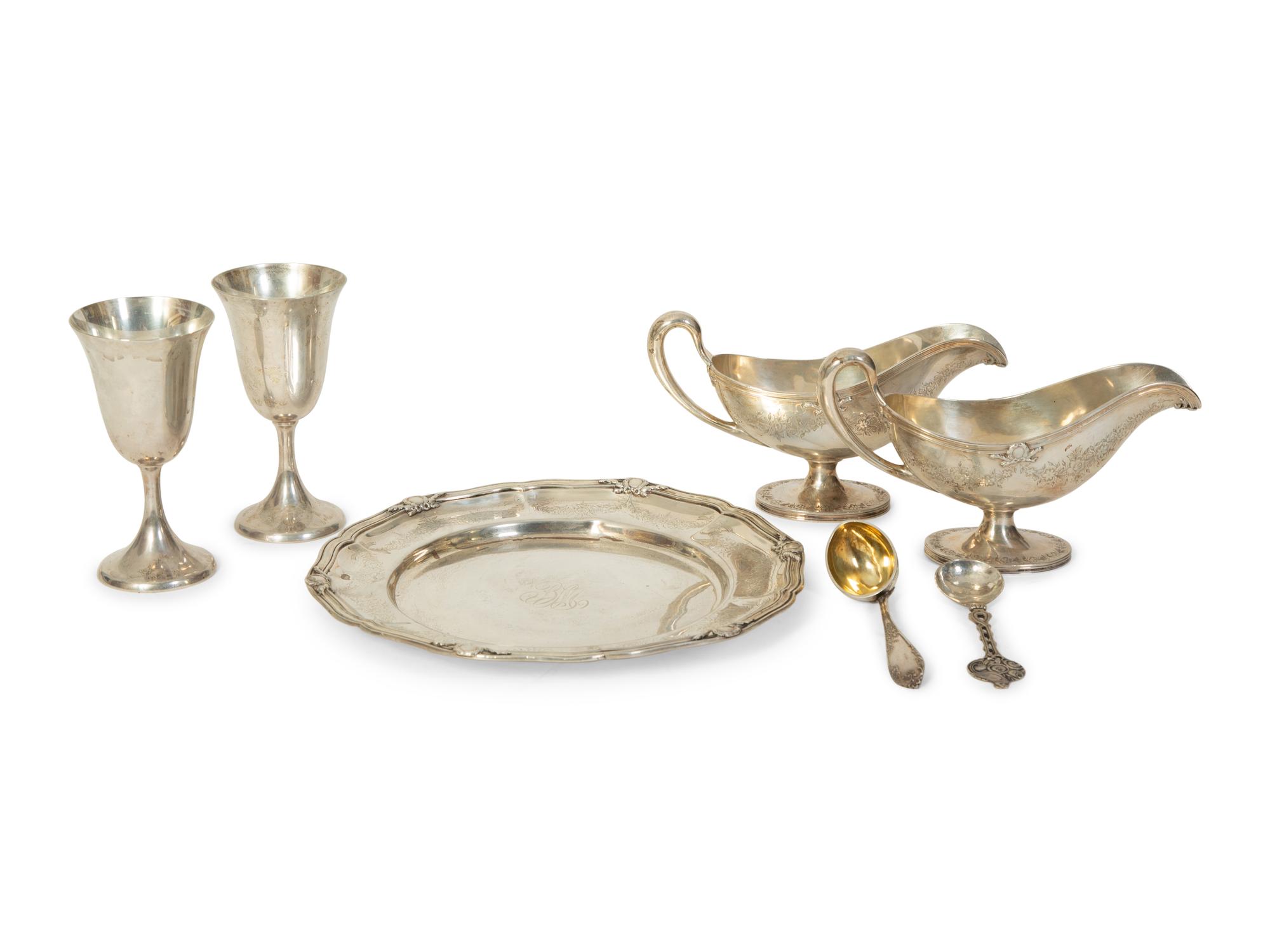 A Group of American Silver Articles — 20TH CENTURY