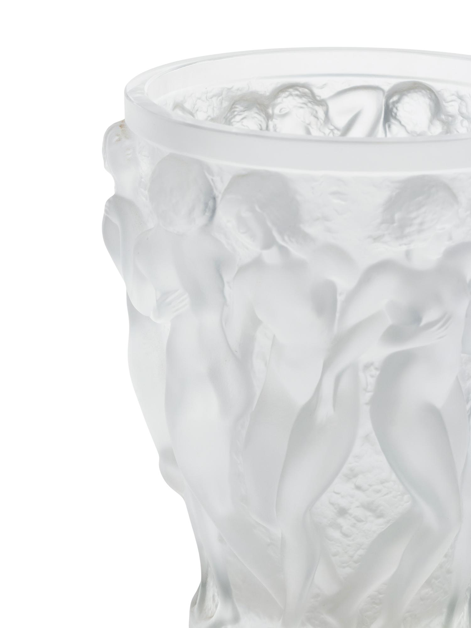 A Lalique Bacchantes Vase