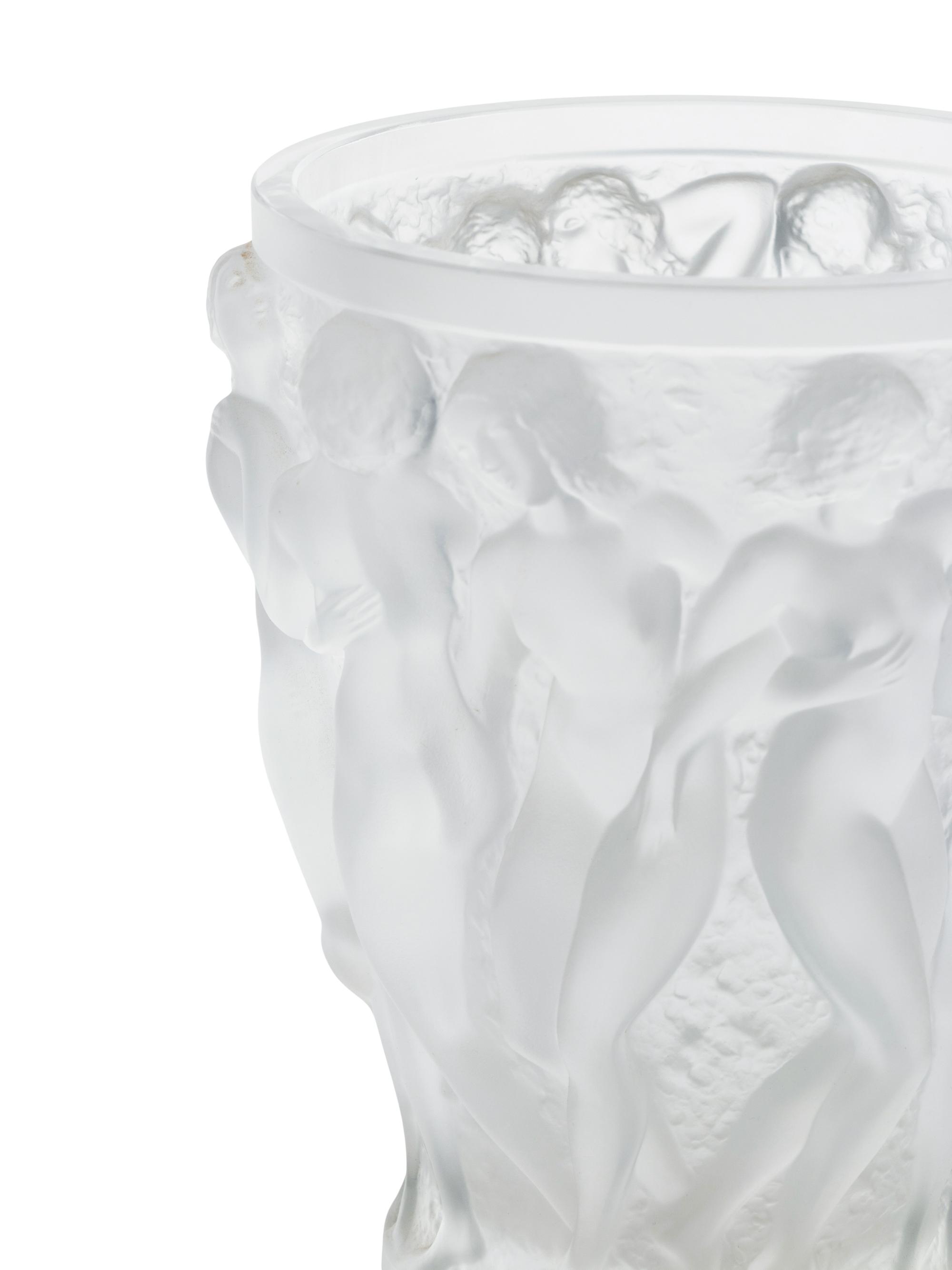A Lalique Bacchantes Vase