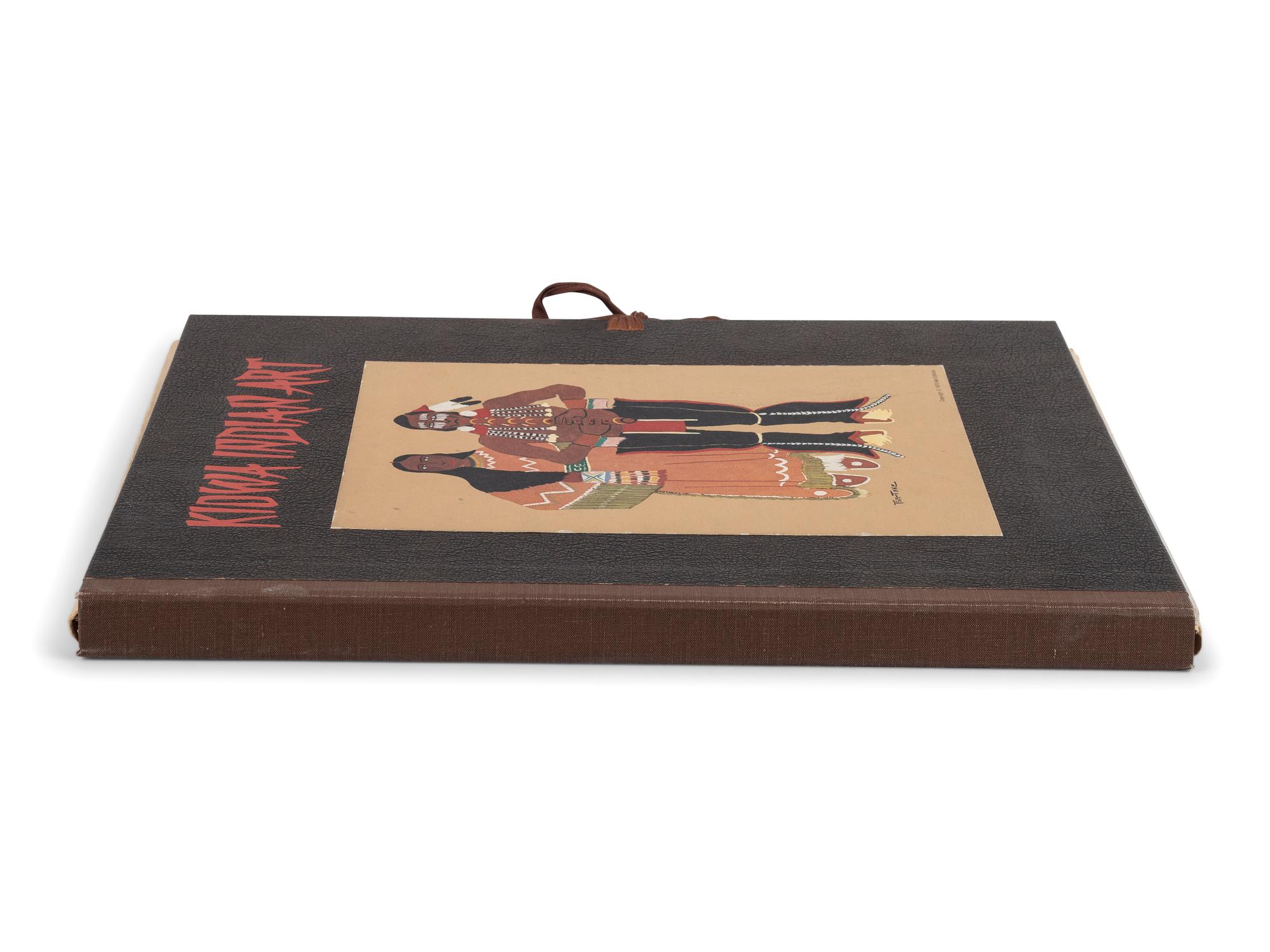 [PLAINS] Kiowa Indian Art. Watercolor Paintings in Color by the Indians of Oklahoma