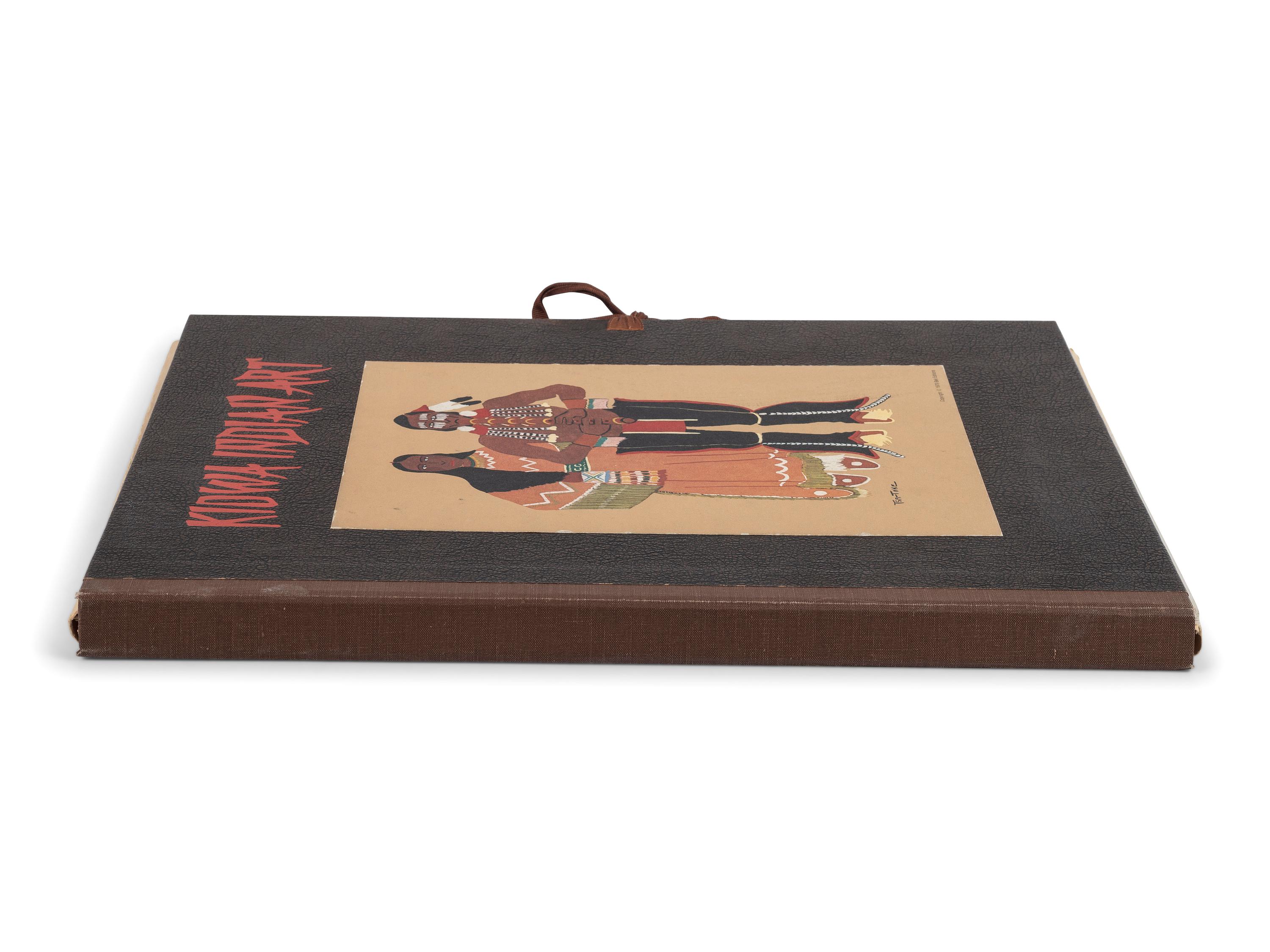 [PLAINS] Kiowa Indian Art. Watercolor Paintings in Color by the Indians of Oklahoma