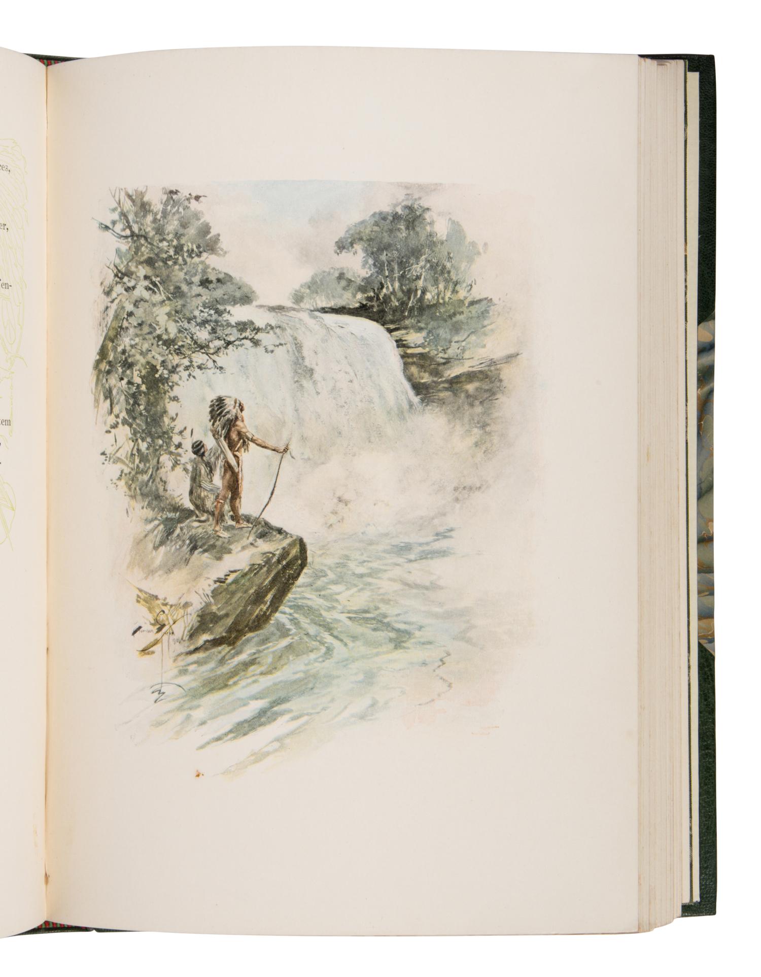 [Bindings]. A group of 9 illustrated titles, most finely bound, comprising:
