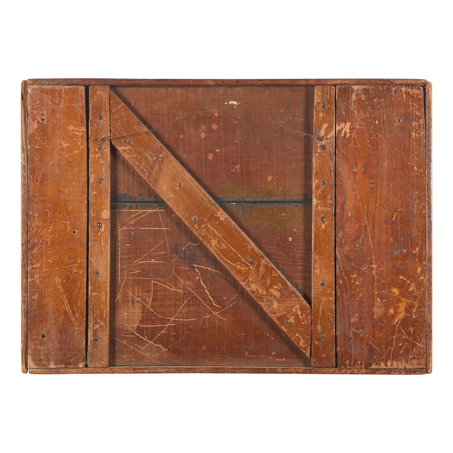 A Painted Wood Game Board