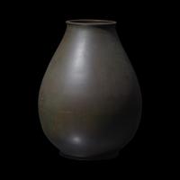 A Japanese Mixed Metal 'Lobster' Vase, Meiji to Taisho Period