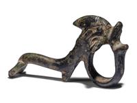 A Roman Bronze Dolphin