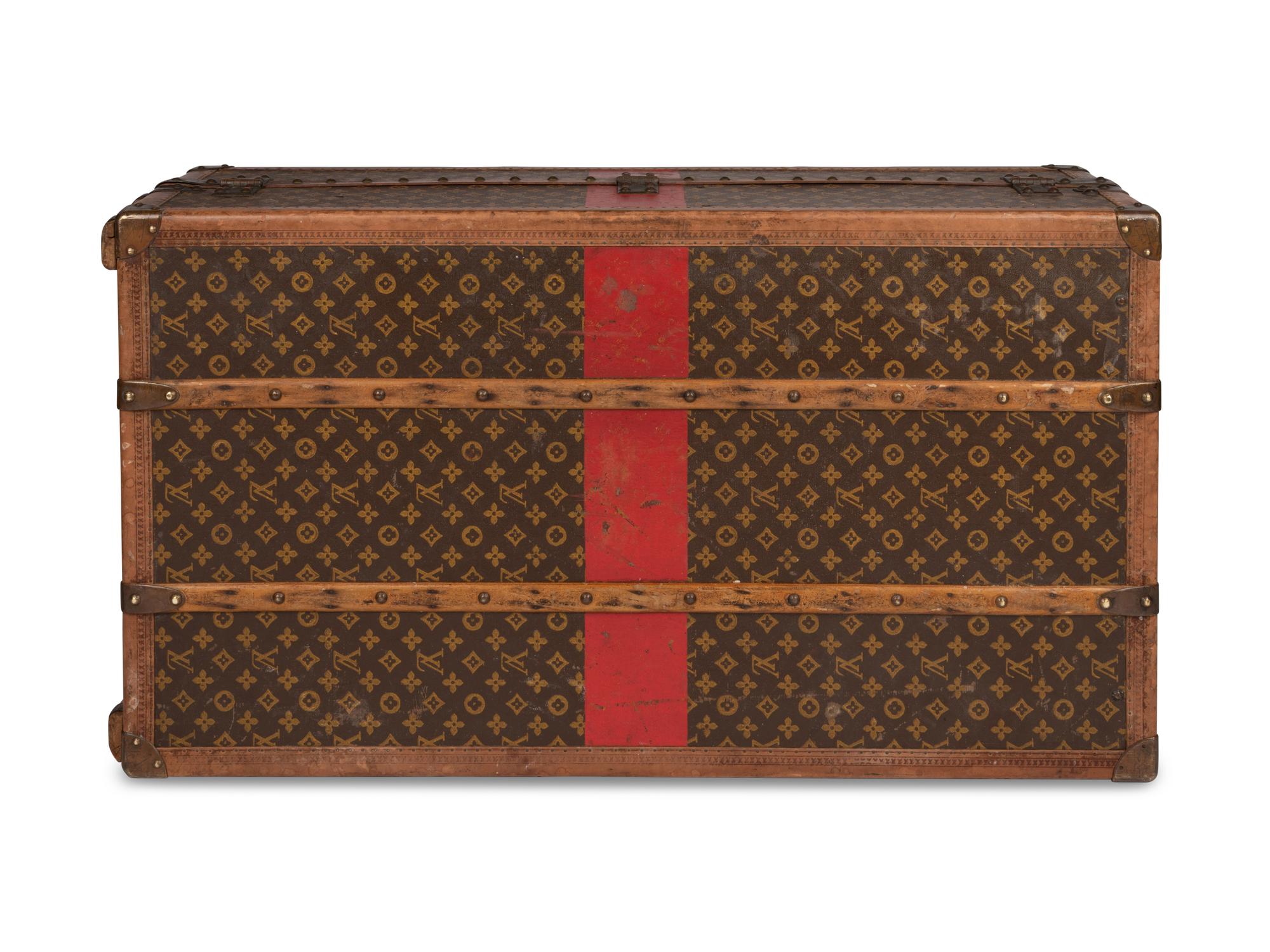Louis Vuitton Wadrobe Steamer Trunk, Early 20th Century