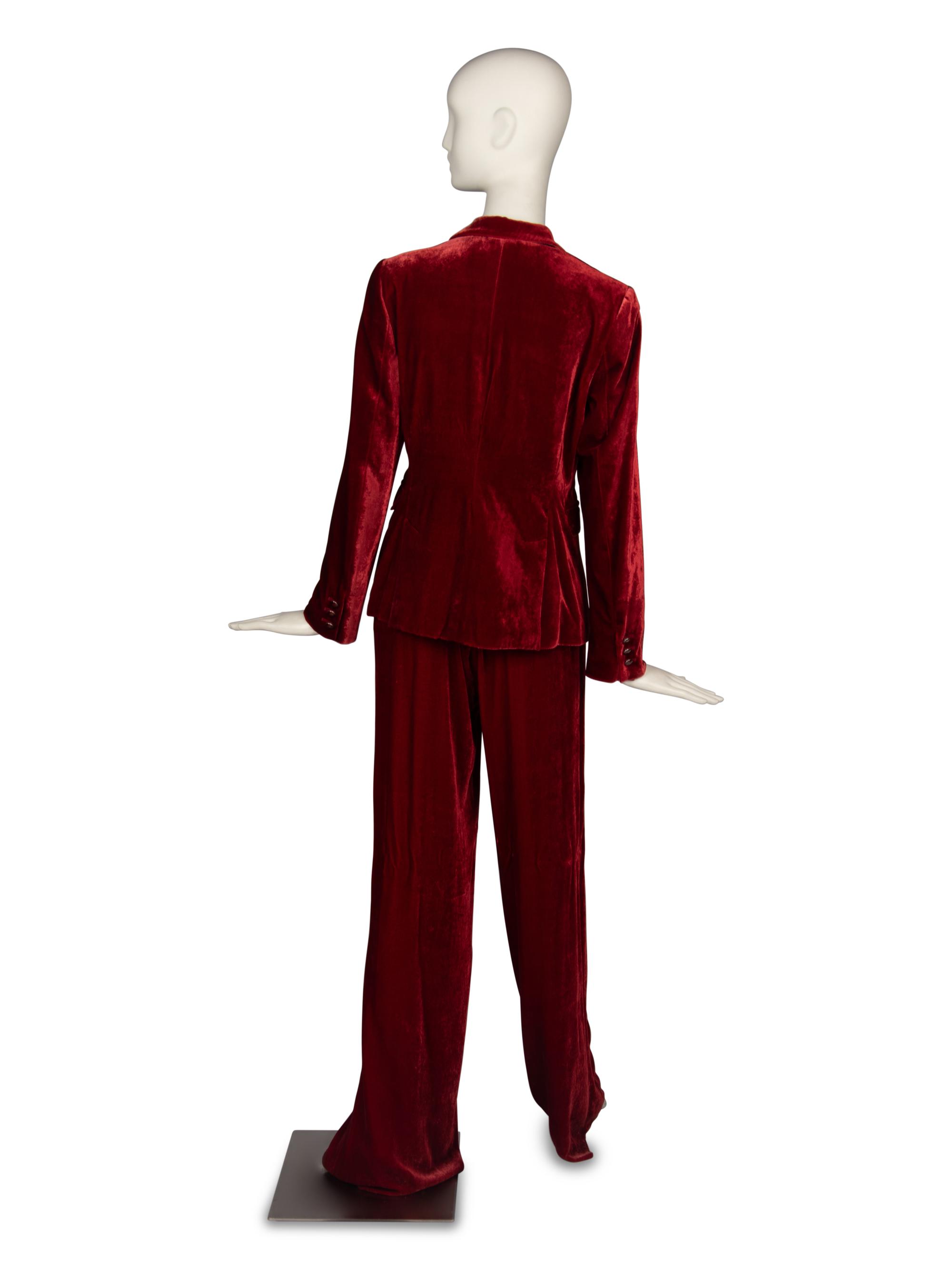 Etro Velvet Pantsuit