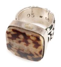 Pair of Complementary Southwestern Sterling Silver Rings